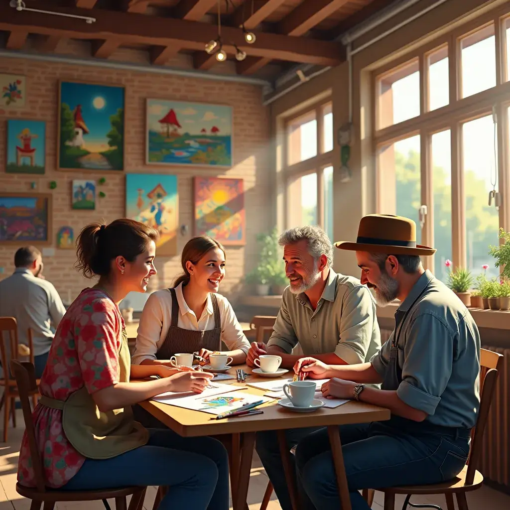 Supporting visual content